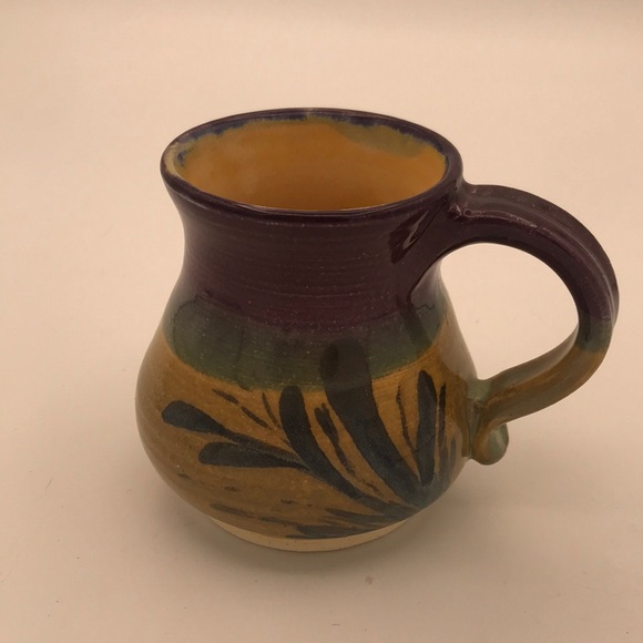 Studio Pottery Artist Signed Stoneware Mug - Picture 2 of 6